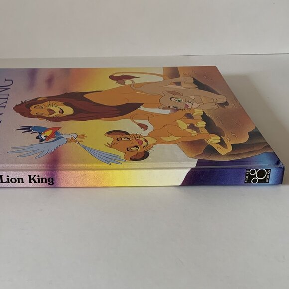 The Lion King (1994, Hardcover, 1st Edition) Vintage Walt Disney Picture Book - Picture 14 of 14